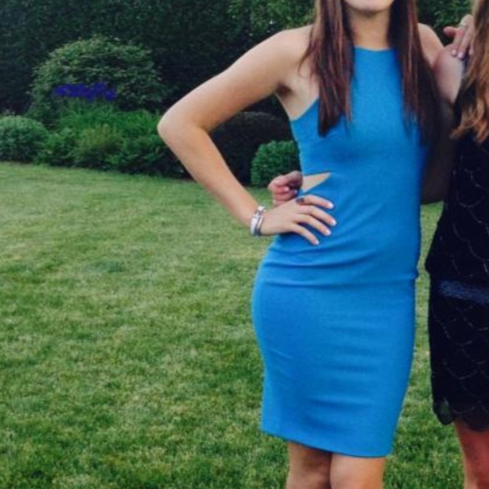 Blue Body Con Elizabeth and James Dress